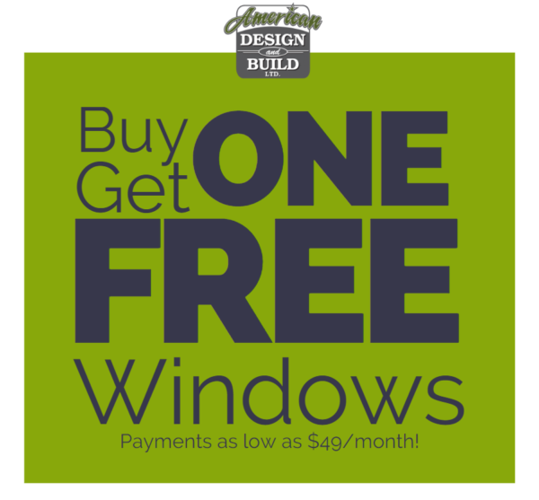 Buy One Get One Free Windows Graphic