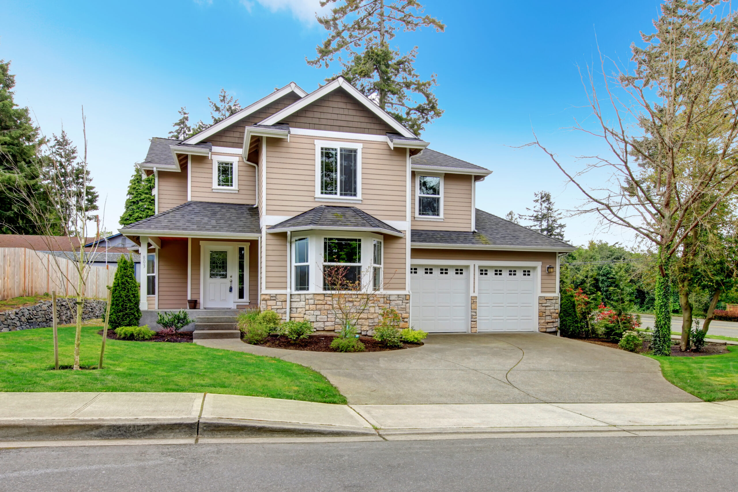 House in the suburbs