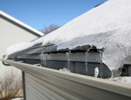Old Roof and Wintertime Are Incompatible